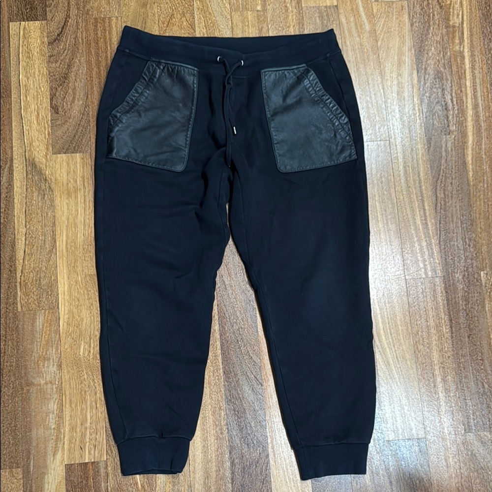 Michael Kors men’s joggers with leather pockets